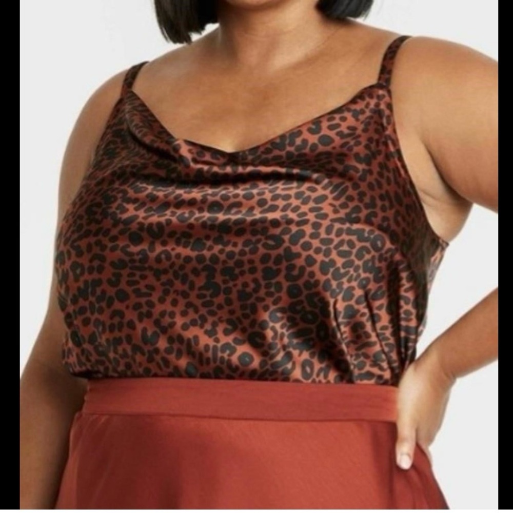 Ava & Viv Women’s Satin Tank Top